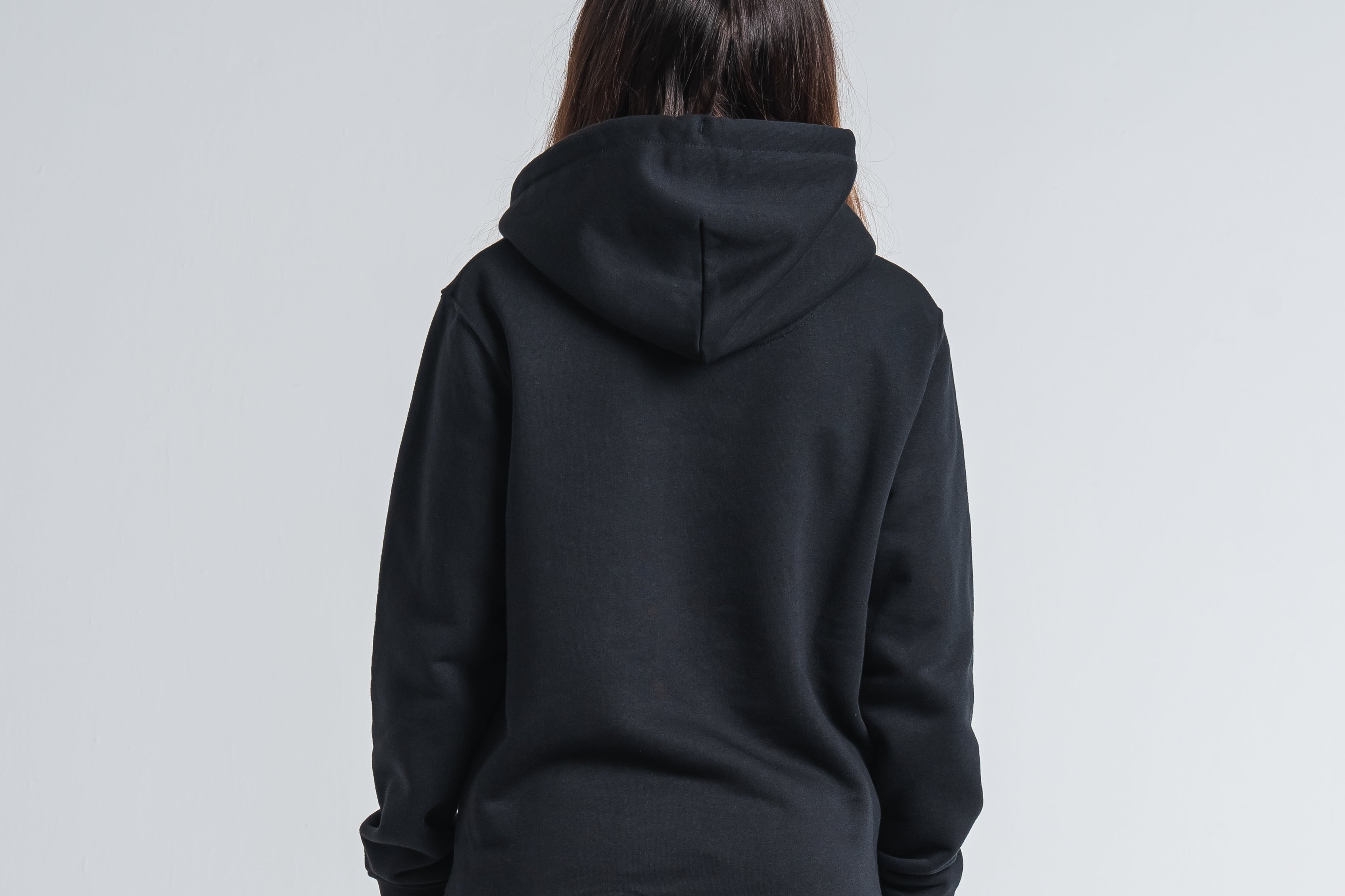 Black Hoodie With Large Printed Logo - Unisex – Norton Online Store