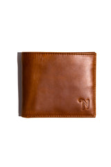 Tan Norton Motorcycles Bifold Wallet