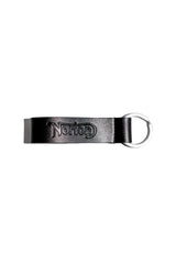 Black Norton Motorcycles Keychain Nickel