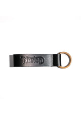 Black Norton Motorcycles Keychain Brass