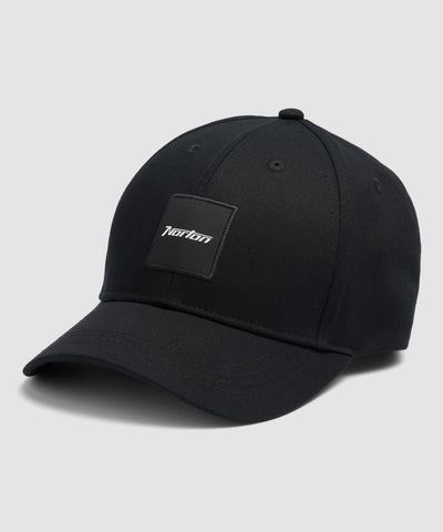 Unisex Cap in Schwarz mit Badge-Logo